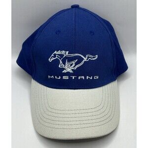 NWT Ford Mustang Logo Baseball Cap Mustang Pony Adjustable Hat
